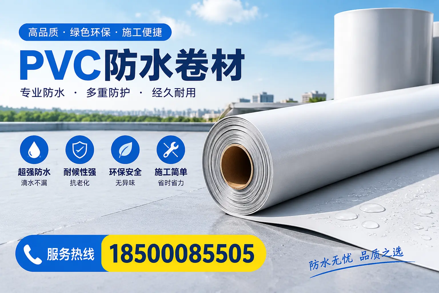 选用PVC防水卷材时需要避开的常见误区,特别是在阳泉